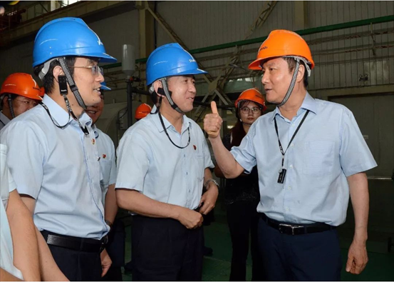 省总工会主席郭大为调研jdb电子游戏，，，，为企业转型生长点赞！