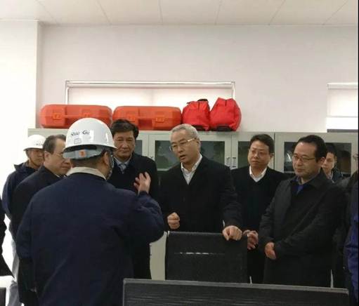 浙江省丽水市市长吴晓东前往浙江jdb电子游戏能源开发有限公司考察调研