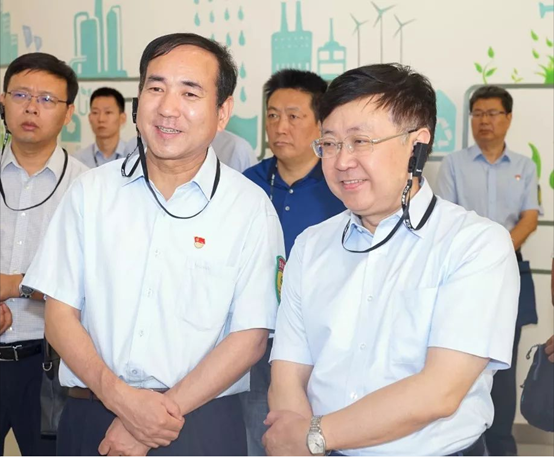 秦川机床集团党委书记、董事长龙兴元一行来访jdb电子游戏